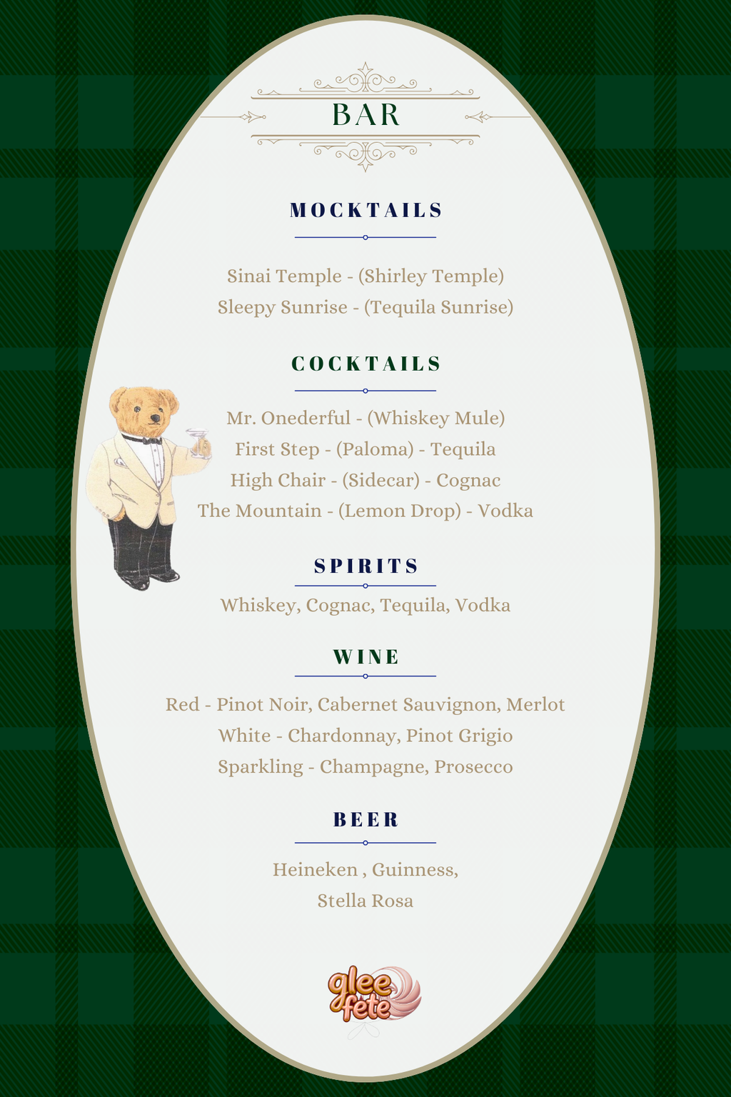 Menu Designs